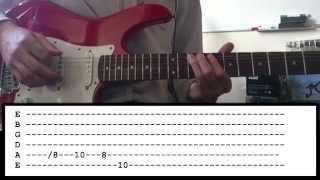 The Darkness - Open Fire - Guitar Lesson