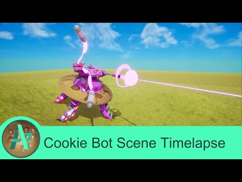 Core Games Art - Cookie Bot Timelapse