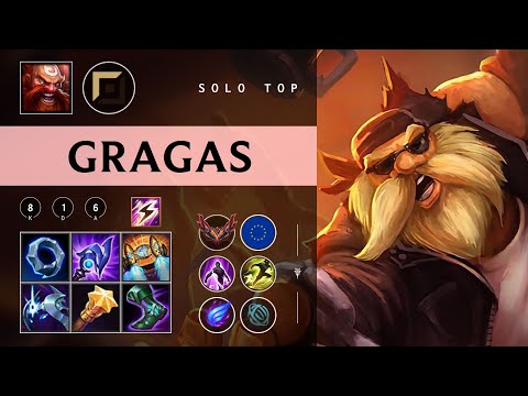 Gragas Top vs Kled - EUW Grandmaster Patch 26.01
