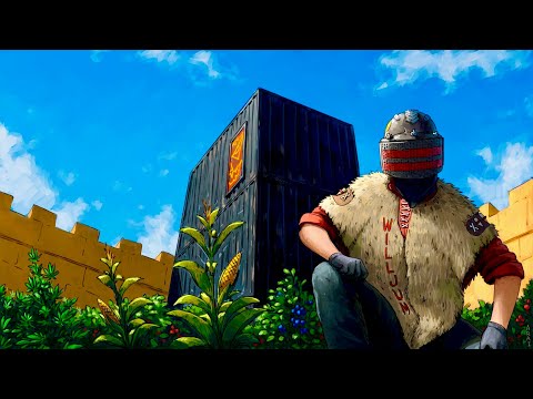When a Solo Farmer builds a base for PVP Chads in Rust...