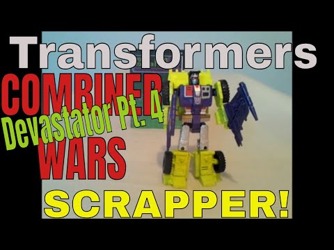 Transformers Combiner Wars Constructicon Scrapper - GotBot True Review NUMBER 18