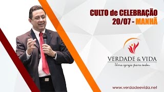 20 de Julho - Culto Manhã - "O Avivamento está Chegando!" - Pr.Djalma Toledo