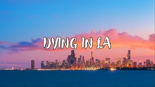 DYING IN LA - PANIC! AT THE DISCO (Lyric Video)