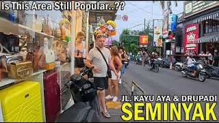 Walking Tour Around Seminyak Bali..!! Is This Area Still Popular For Tourists..?