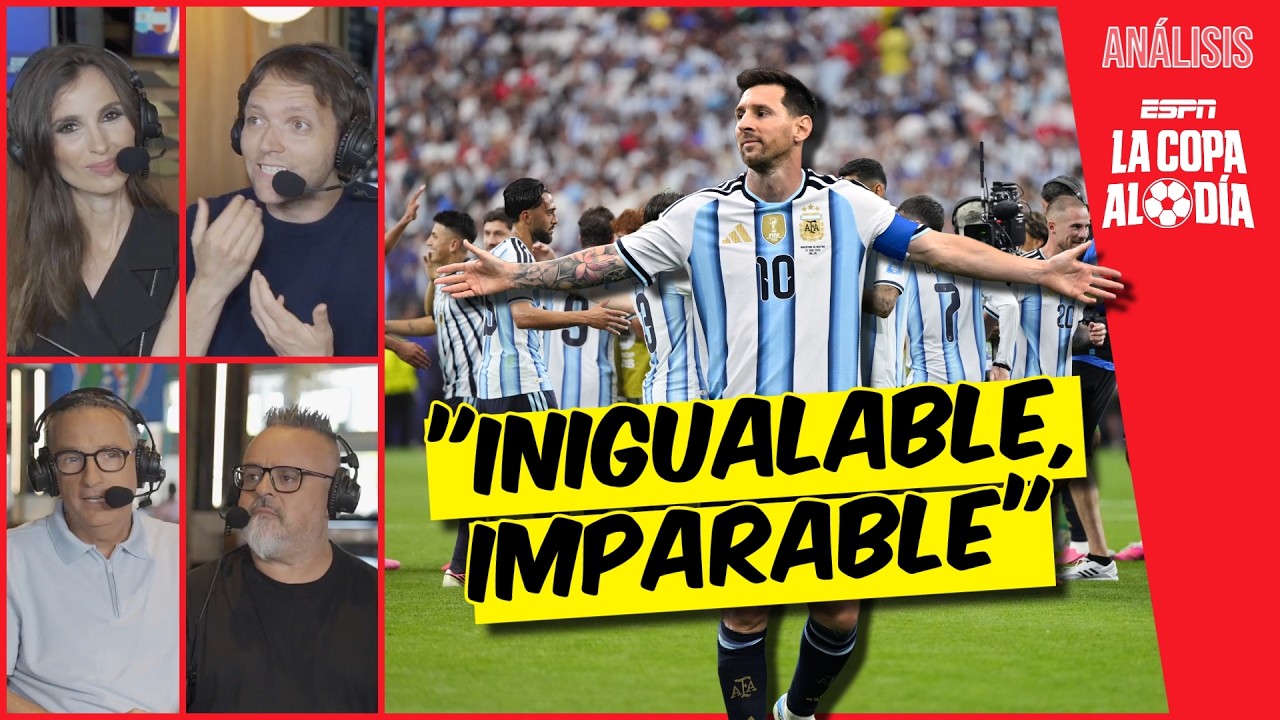 MESSI carga con la SELECCIÓN, pero ARGENTINA necesita al resto del once | La Copa al Día