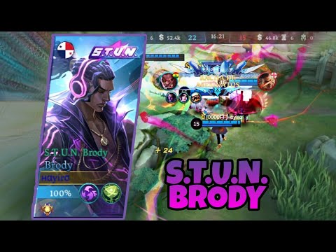 S.T.U.N. BRODY (GAMEPLAY)-MOBILE LEGENDS BANG BANG