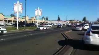 preview picture of video 'Police Procession for Fallen Officer Citrus Heights California'