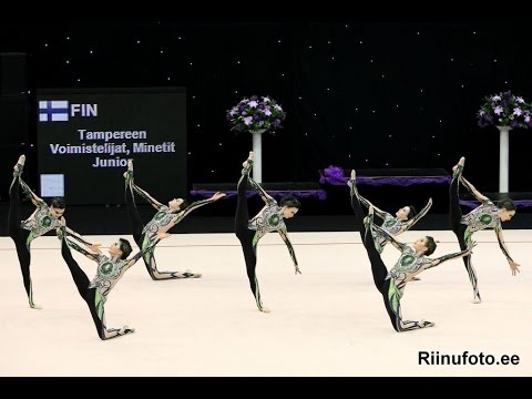 Miss Valentine 2016 European Championships in AGG - Tampereen Voimistelijat, Minetit Junior (FIN)