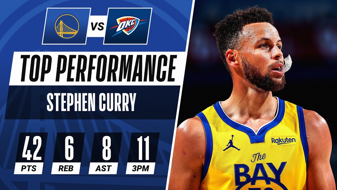NBA : Stephen Curry inarrêtable, s'offre un nouveau record!