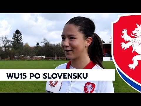 WU15: Česká republika - Slovensko 3:2 (3:1)