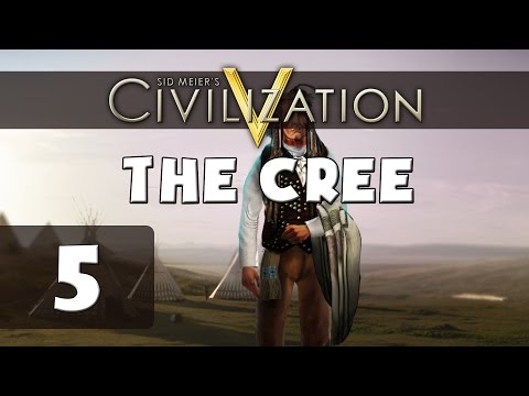 Civilization 5 Deity: Let's Play The Cree - Gameplay Part 5