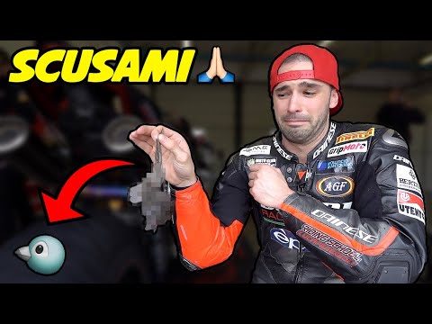 I HIT a PIGEON at 200KM/H I also DAMAGED something 😫 "A RACING STORY" EP.6