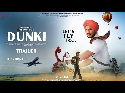 DUNKI - Trailer | Shah Rukh Khan | Taapsee Pannu | Rajkumar Hirani | Dharma 22 Dec 23 Fan Theory