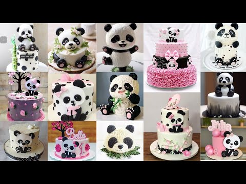 Panda Theme Birthday Cake/Birthday Cake Design/Simple Cake Design/Birthday Cake/CakeDesign#pandacake