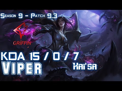 GRF Viper KAI'SA vs VIKTOR ADC - Patch 9.3 KR Ranked