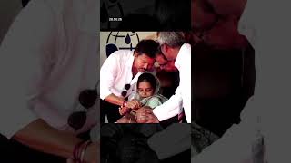 CM Vijay Gives Polio Drops To A Child At The Launch Of Pulse Polio Drive | Mo of Everything