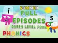 SummerLearning Alphablocks Green Level Four FULL EPISODES 4 6 Learn To Read HomeSchooling