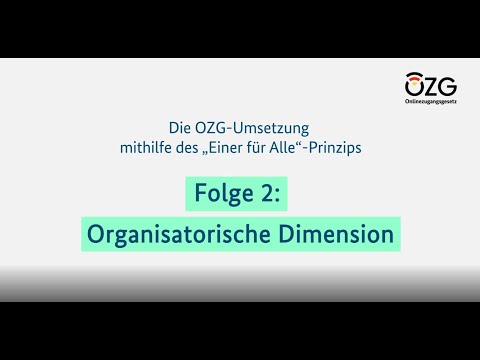 Das EfA-Prinzip einfach erklärt // Folge 2: Die organisatorische Dimension