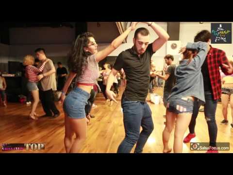 Carlos &채리 2017 Korea salsa & Bachata congress Main Party@TOP