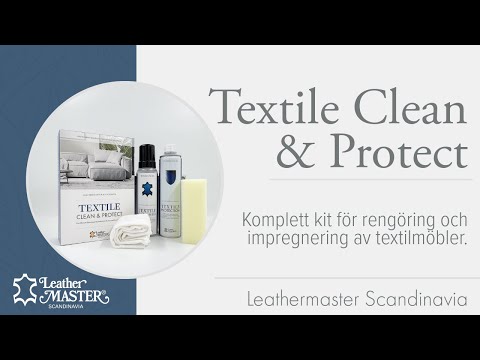 Möbelvård Leather Master Textile Clean & Protect Impregnering för Soffor