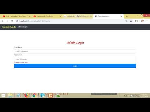 Tourism Guide Project PHP MYSQL Part 12 | By Pankaj Panjwani