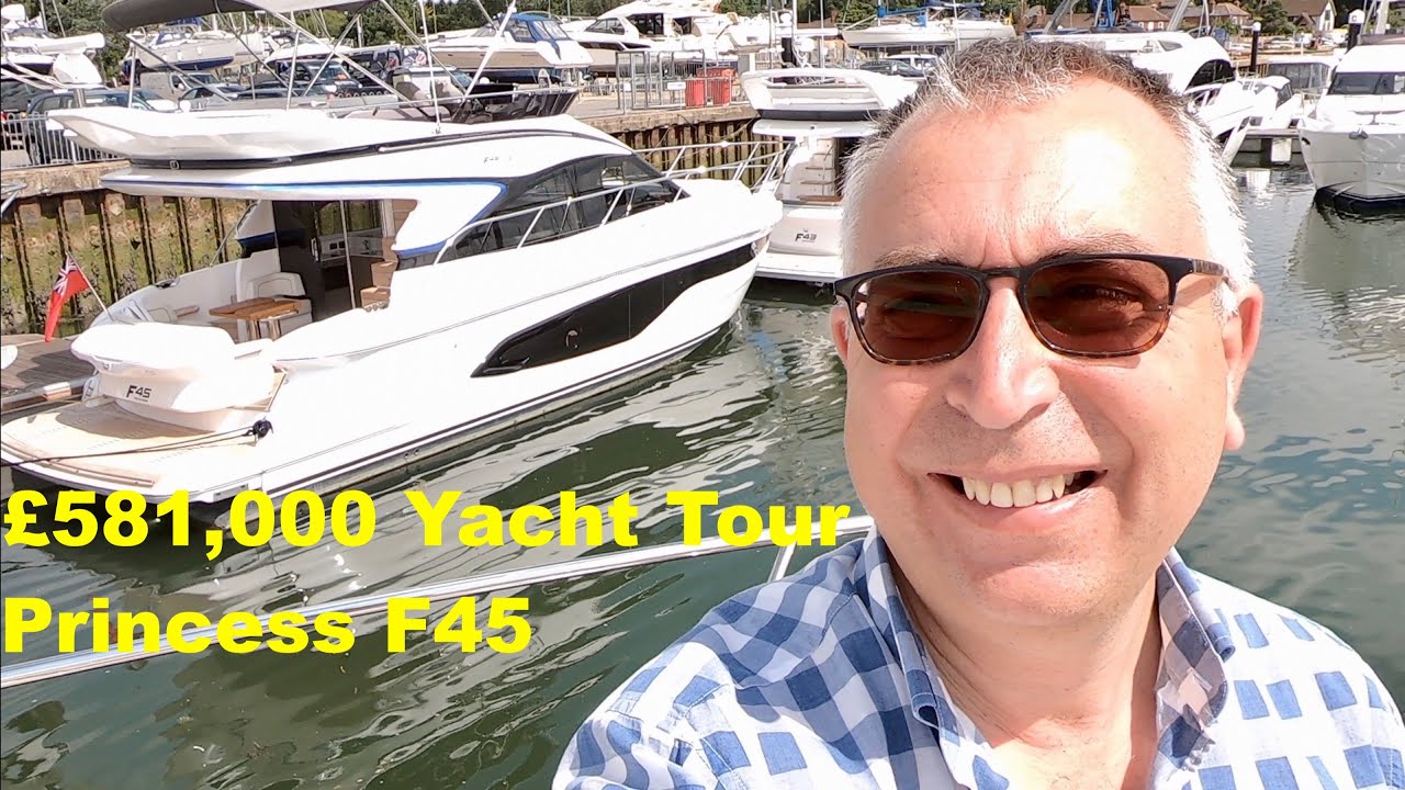 Yacht Tour : Princess F45