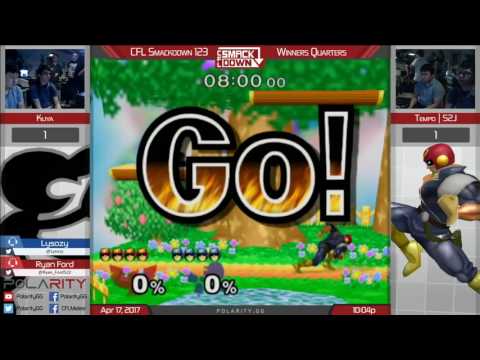 CFL Smackdown 123 Melee - Kuya (GnW) vs Tempo | S2J (Falcon) - Winners Quarters