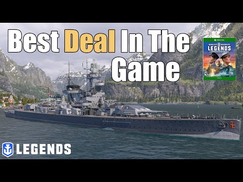The Best Deal In World of Warships Legends | 4k Gameplay | Xbox PS4 - YouTube