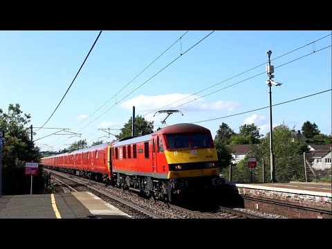 90019: 1M44 16:18 Shieldmuir RMT - Willesden Railnet | Carluke (23/07/19)