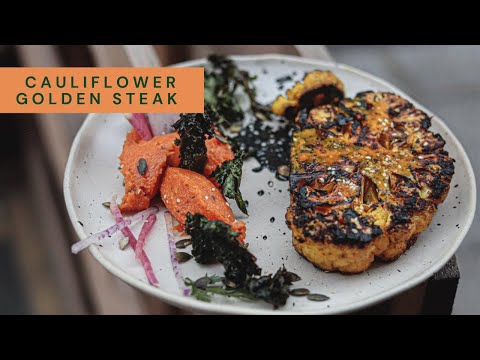 Cauliflower Golden Steak x Black vinaigrette