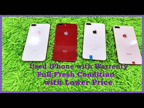 Used iPhone 8plus Available.  Full Fresh Condition with Warranty.