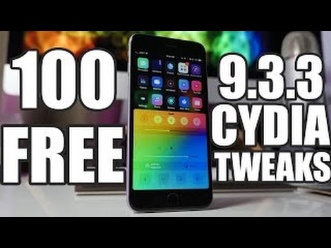 Top Best 100 Cydia Tweaks iOS 9.3.3 , 9.3.2 , 9.3.1 Jailbreak