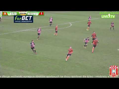 KSZO 1929 Ostrowiec Świętokrzyski - Resovia 1-2 [BRAMKI, SKRÓT]