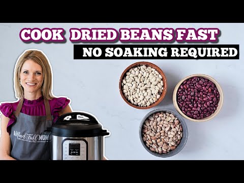 Instant Pot Dried Beans: How to Cook Unsoaked OR Soaked Dried Beans Using an Instant Pot