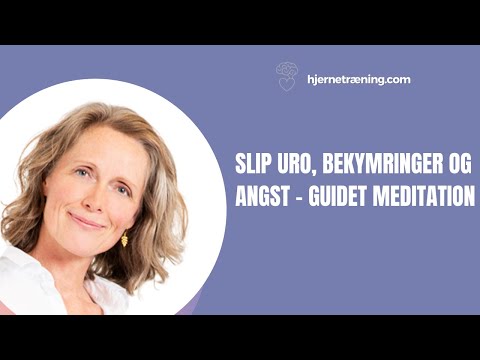 Slip uro, bekymringer og angst