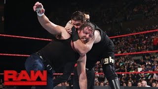 Dean Ambrose vs. Kevin Owens - Champion vs. Champion Match: Raw, April 10, 2017