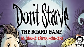 Don't starve in about 3 minutes