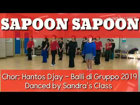 SAPOON SAPOON (Line Dance) Hantos Djay-Balli di Gruppo 2019