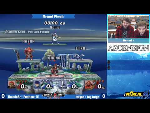 "Ascension 11/30/19" - ThundeRz+Potatoes (Ganon+Ganon) v. Big Large+Ivayne (Ike+Marth) - Grands