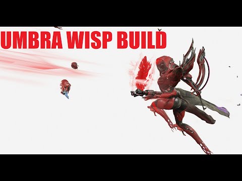 Umbra Forma Wisp Build + Lvl 300 Gameplay l Warframe The Rising Tide