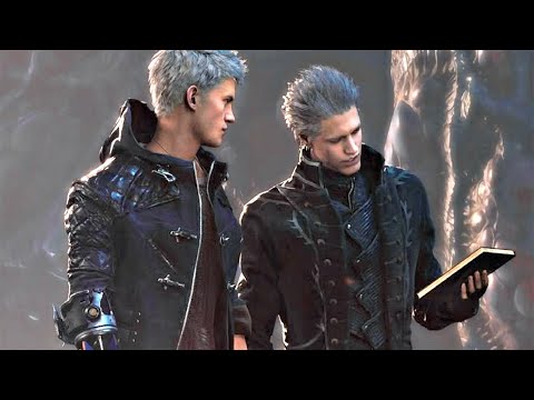 Vergil Meets Nero For First Time Scene - Devil May Cry (4K 60FPS)