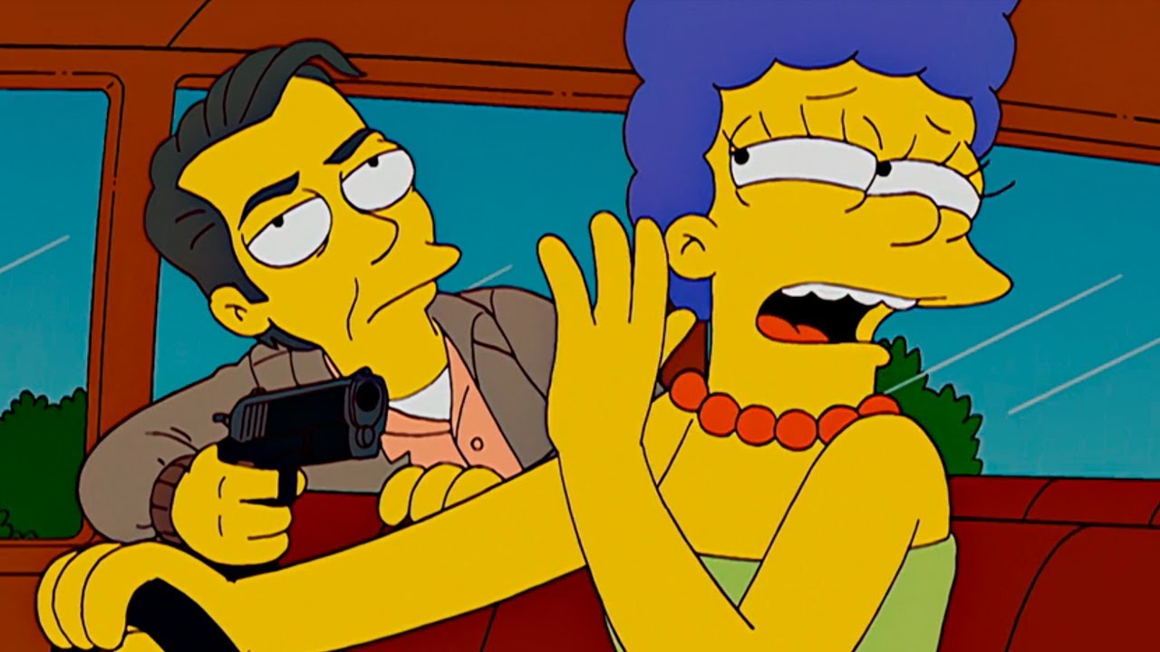 A MARGE VIROU CÚMPLICE DE UM BANDIDO | OS SIMPSONS