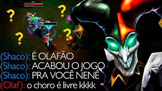 TOMEI INVADE DE SHACO E FIZ O OLAF SOFRER KKKKKKKK