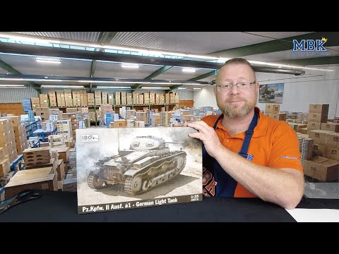 MBK packt aus #1279 - 1:35 Panzer II Ausf. a1 (IBG 35075)