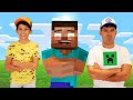 Minecraft School funny Animation story with Herobrine and Jason