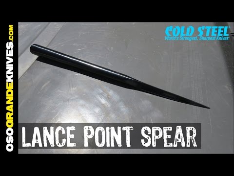 Cold Steel MAA Lance Point Spear Review | OsoGrandeKnives