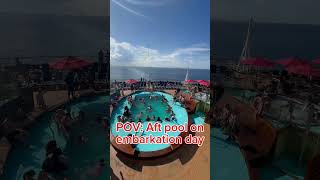 Bring that swimsuit in your carry-on #embarkationday  #carnivalcruiseline #travel #cruiseship