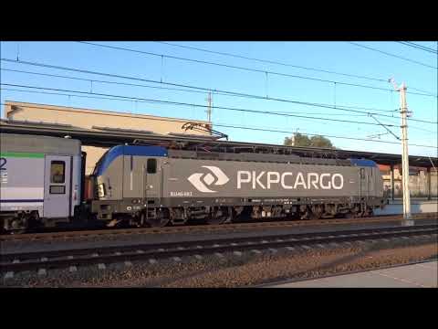 Pociągi na stacji Łowicz Główny, IC Strzelecki z Vectronem PKP Cargo!  24.06,2023.