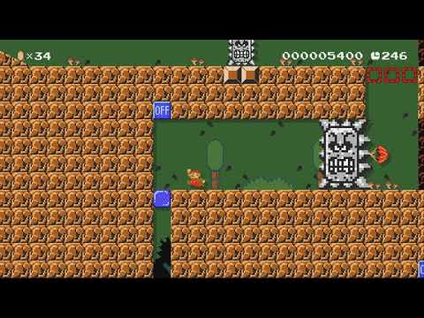 Stoneterror Forest by Frank88 - Super Mario Maker 2 - No Commentary 1bv