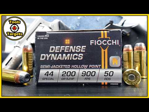 Boomer Meets The Night Guard!...Fiocchi Defense Dynamics .44 Special Ballistic Gel AMMO Test!